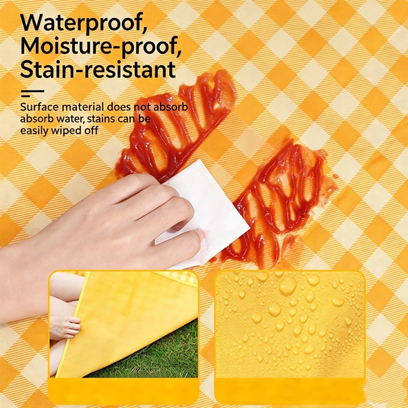 200x200cm Extra Large Picnic M - Outdoor Rug Waterproof ulasan dan harga