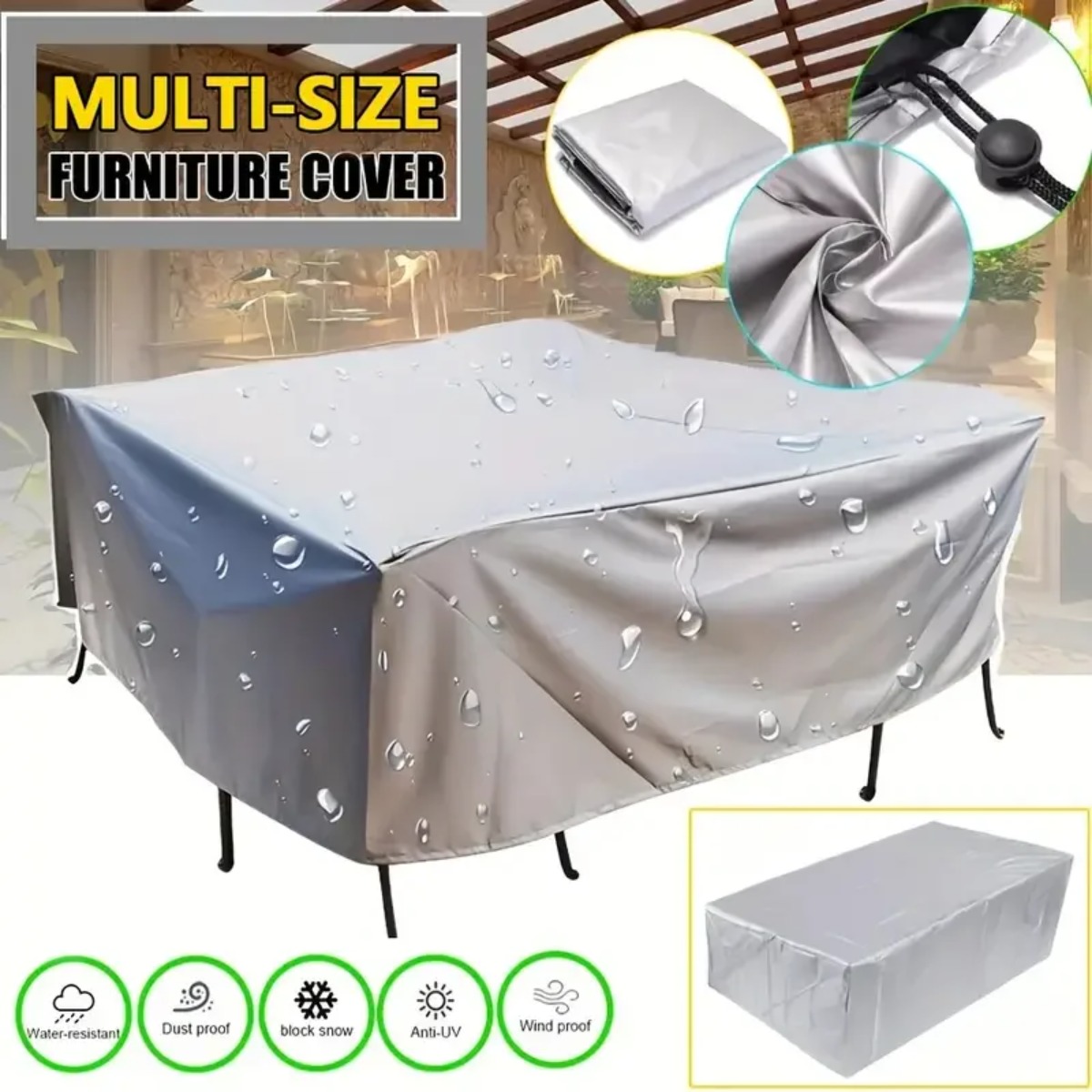240 Sizes of Patio Furniture C - Outdoor Furniture Fabric Waterproof ulasan dan harga