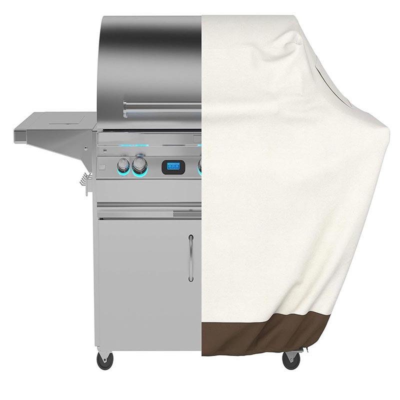 210D BBQ Beige Barbecue Grill  - Outdoor Furniture Varnish ulasan dan harga