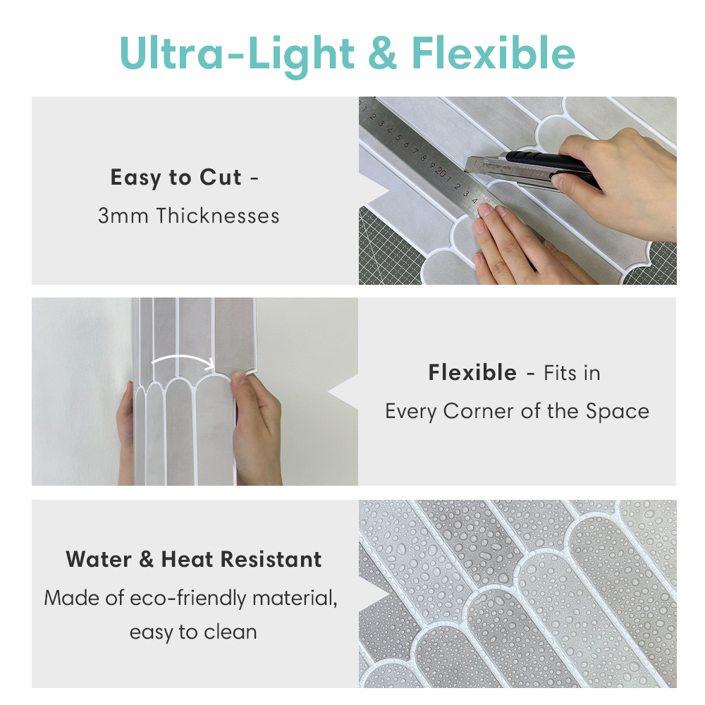 5/10/20PCS 3D Fish Scale Peel  - Outdoor Furniture Fabric Waterproof ulasan dan harga