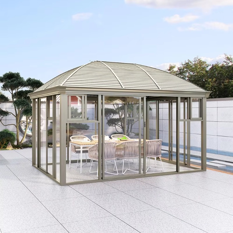 Freestanding Sunrooms Glass Ho - Outdoor Furniture Gazebo ulasan dan harga