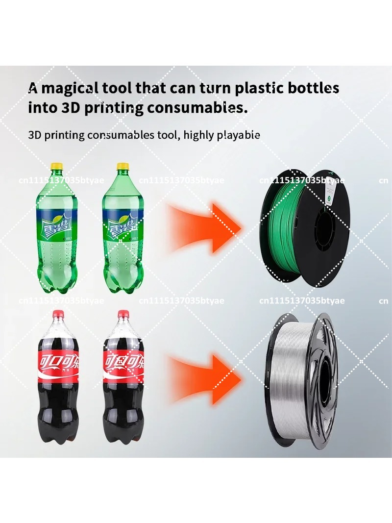 DIY 3D Printing Filament Extru - Outdoor Furniture Recycled Plastic ulasan dan harga