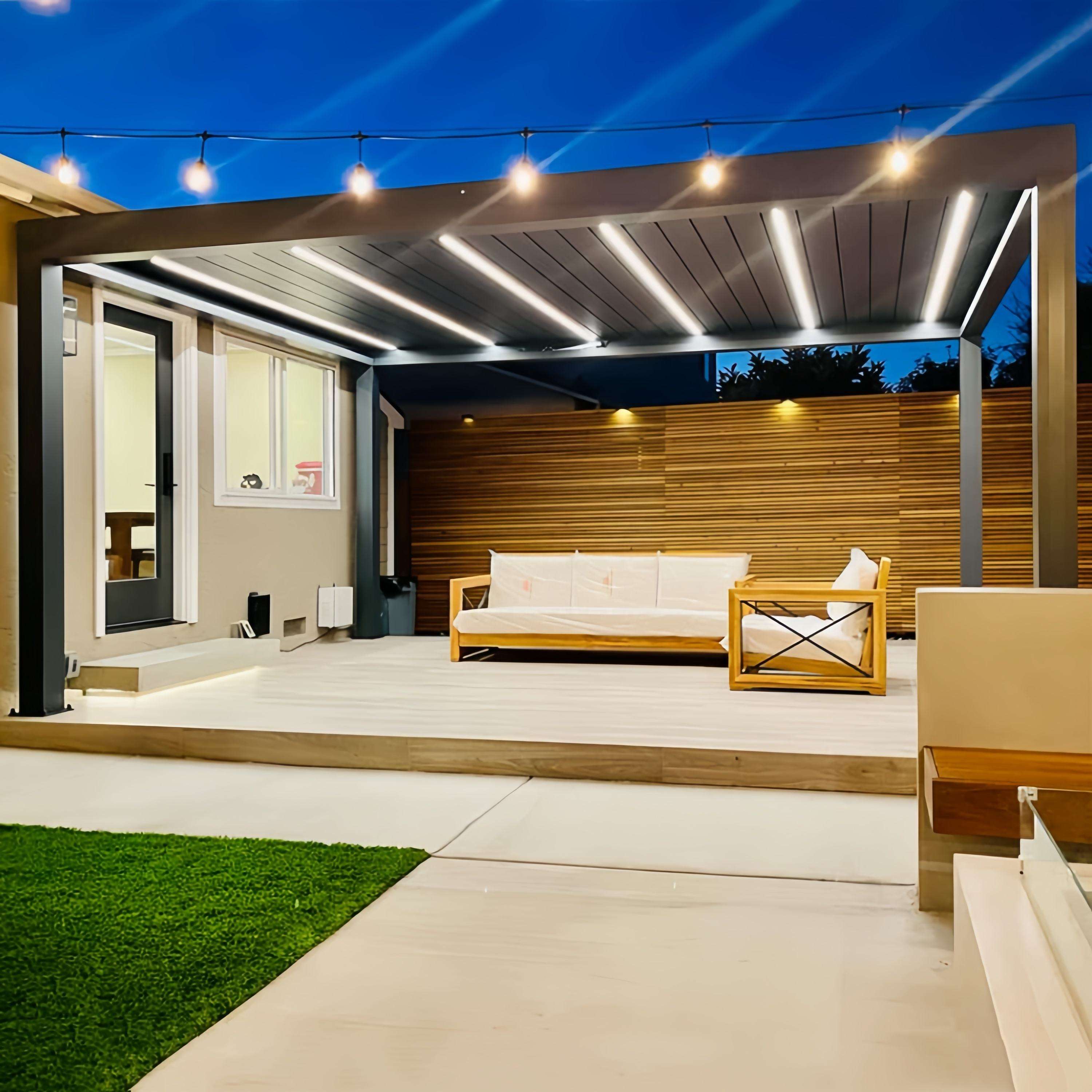 Affordable Backyard Rectangula - Outdoor Furniture Gazebo ulasan dan harga