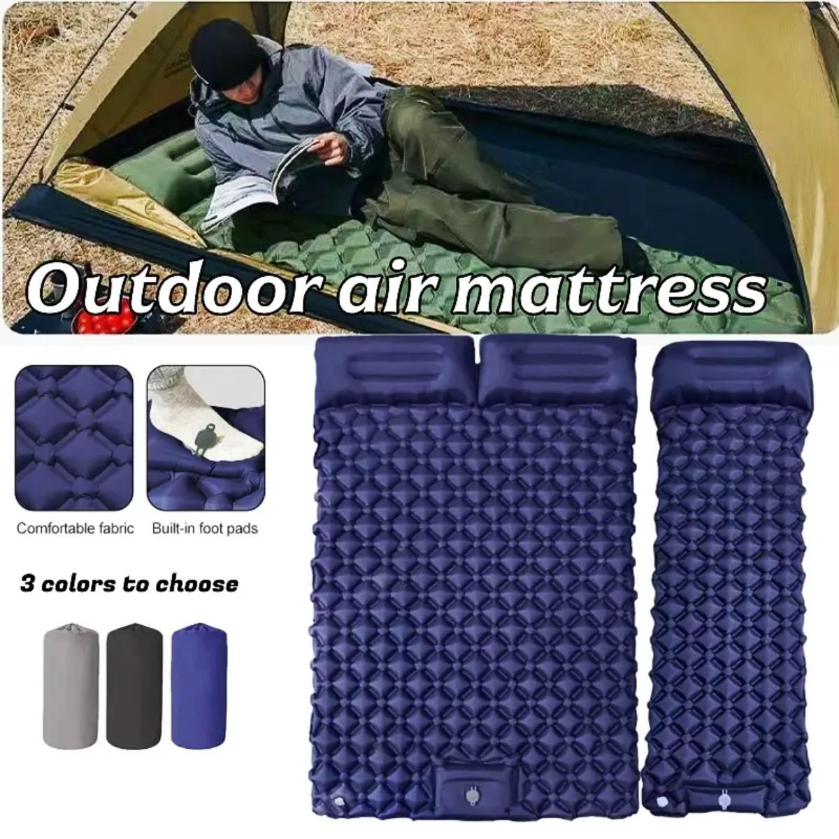 Single & Double Inflatable Air - Outdoor Rug Waterproof ulasan dan harga