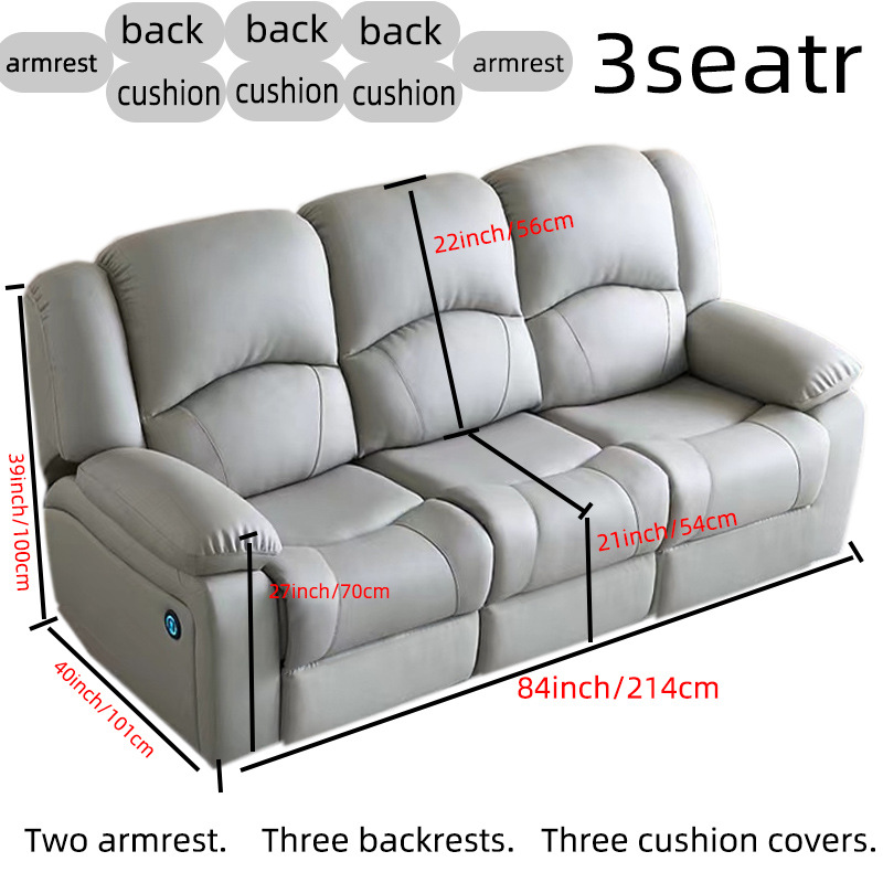 1/2/3 Seat Lazy Recliner Cover - Outdoor Furniture Varnish ulasan dan harga