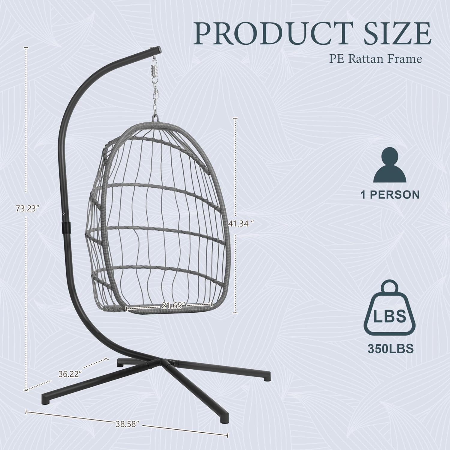 Indoor Outdoor Egg Hanging Cha - Hanging Egg Chair ulasan dan harga