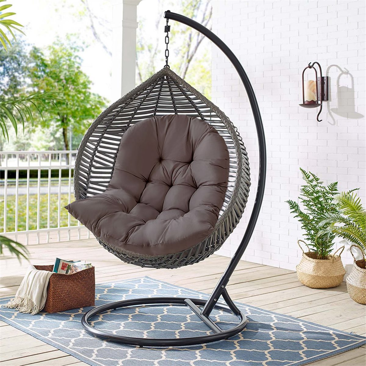 Utility Design Egg Chair Cushi - Hanging Egg Chair ulasan dan harga