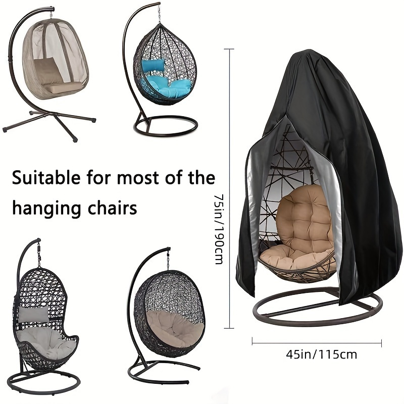 Waterproof Anti-UV Heavy Duty  - Hanging Egg Chair ulasan dan harga